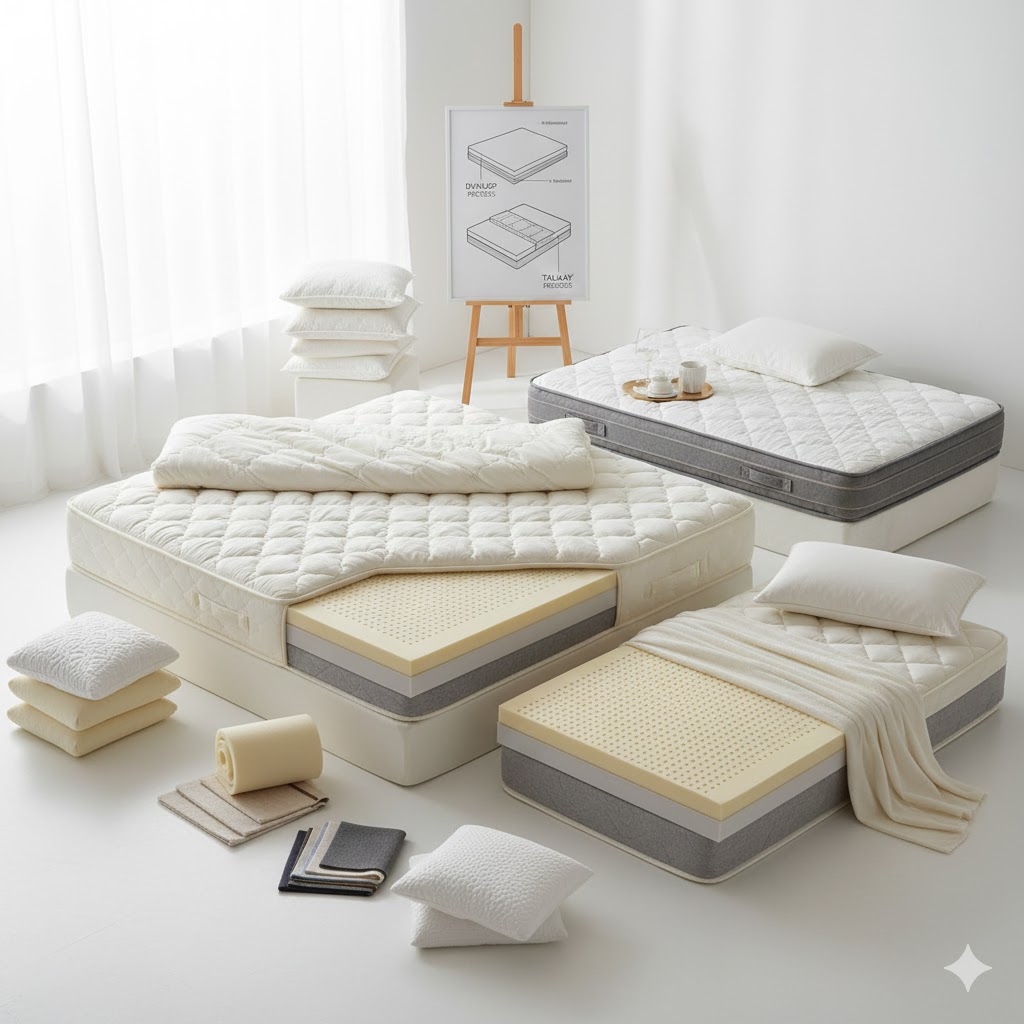 تشک لاتکس و انواع آن